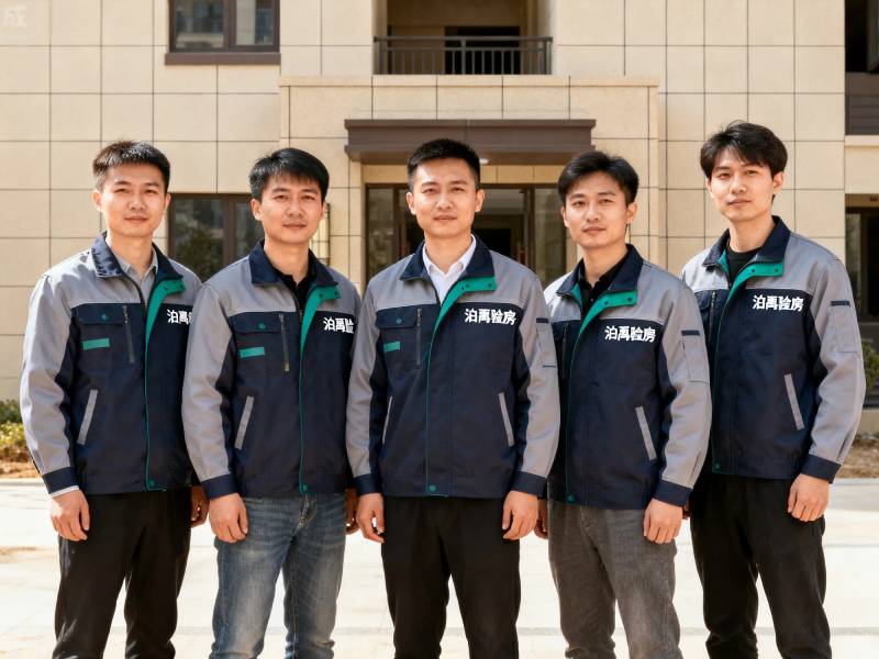 杭州验房公司验房师团队工作现场